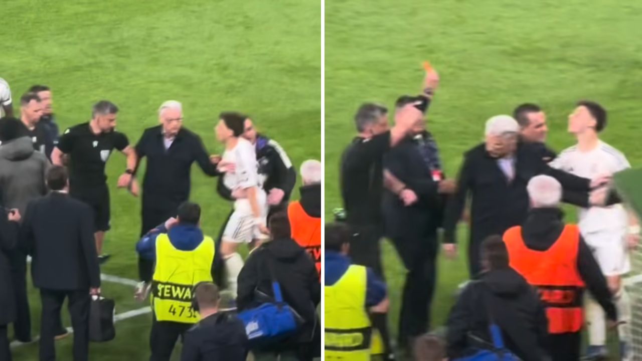 El brutal enfado de Arda Güler que terminó en expulsión tras la eliminación de Real Madrid