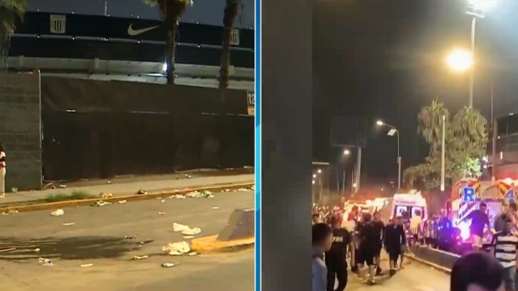 Colapso masivo en el estadio de Alianza Lima deja decenas de heridos