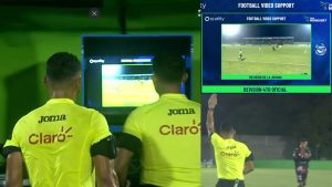 Imagen de La tecnología FVS debuta en el Choloma vs. Platense y cambia el fútbol hondureño para siempre
