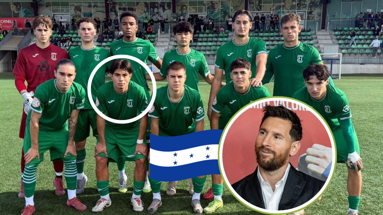 El jugador hondureño que milita en el club español comprado por Lionel Messi