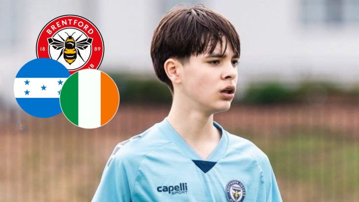 Aparece un jugador hondureño-irlandés que podría llegar a selecciones nacionales