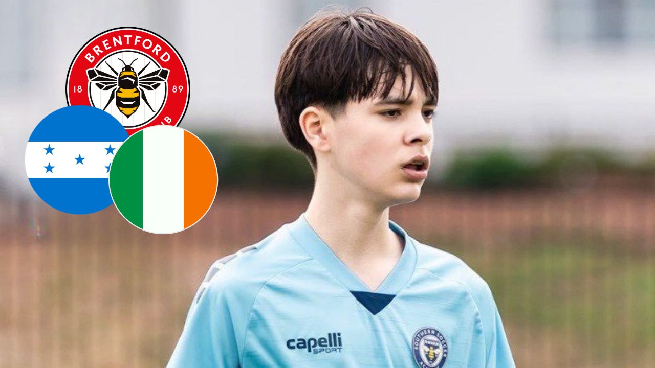 Aparece un jugador hondureño-irlandés que podría llegar a selecciones nacionales