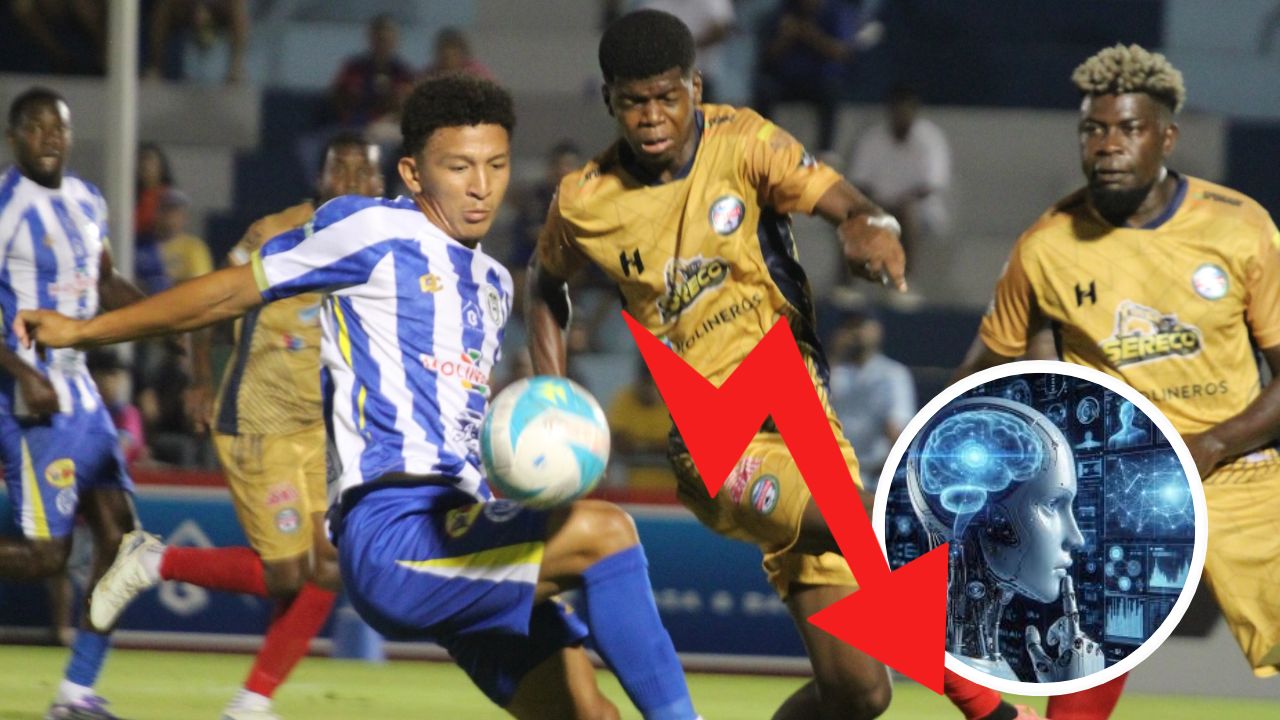 Inteligencia artificial predice el club que descendería en Honduras