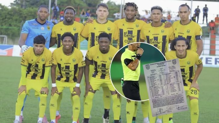 Jugador del Real España podría recibir castigo tras la revelación del acta arbitral