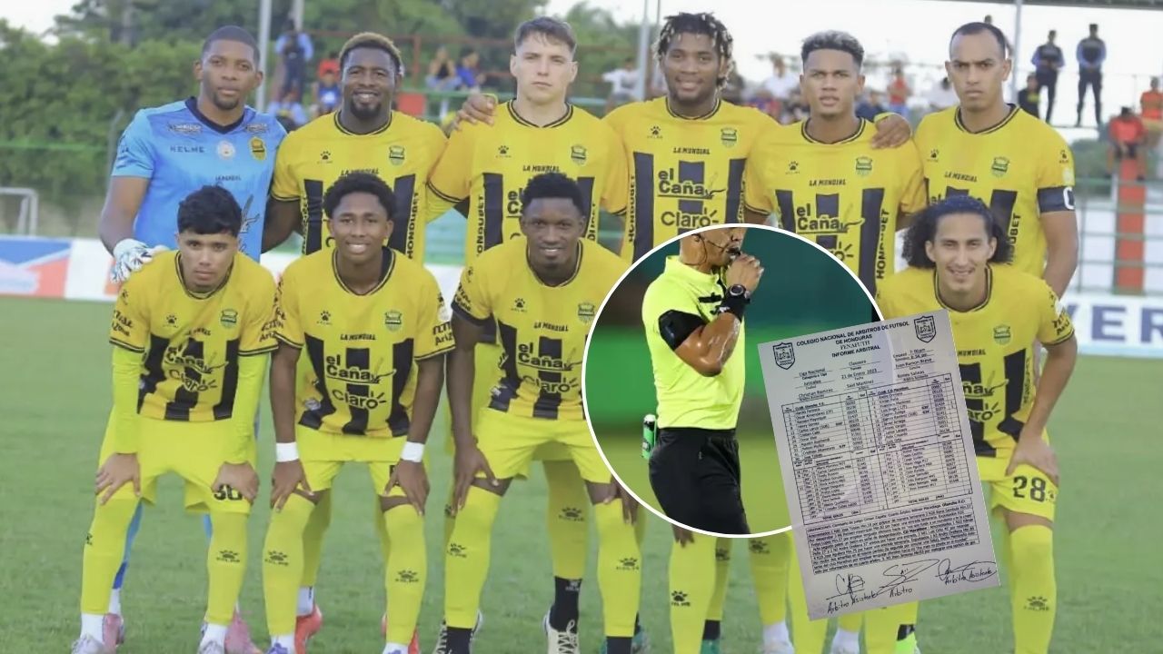 Jugador del Real España podría recibir drástico castigo tras la revelación del acta arbitral