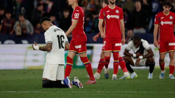Kervin Arriaga recupera la sonrisa con Levante tras el triunfo ante Getafe