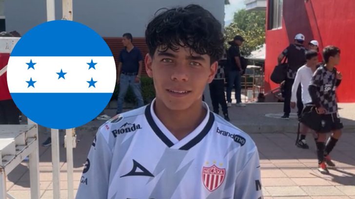 Jugador hondureño brilla en las inferiores del Club Necaxa de México