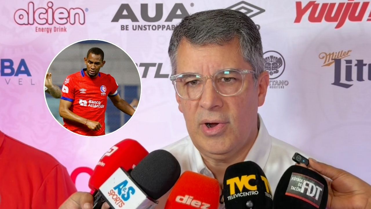 Rafael Villeda sale al paso y aclara el tema de Jerry Bengtson con Olimpia