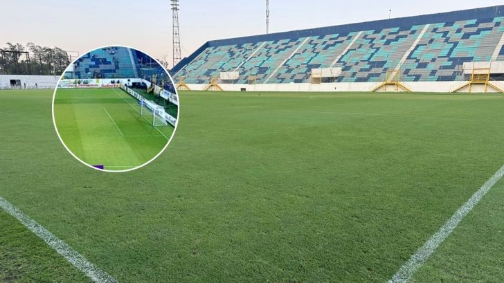 Revelan lo que pasó con la grama del estadio Francisco Morazán