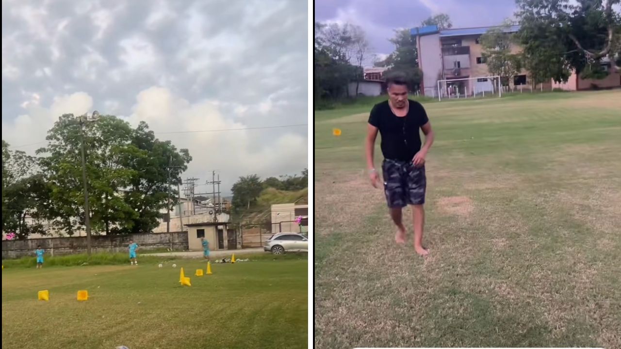 Captan a Rambo de León 'maltratando' a niños durante entreno