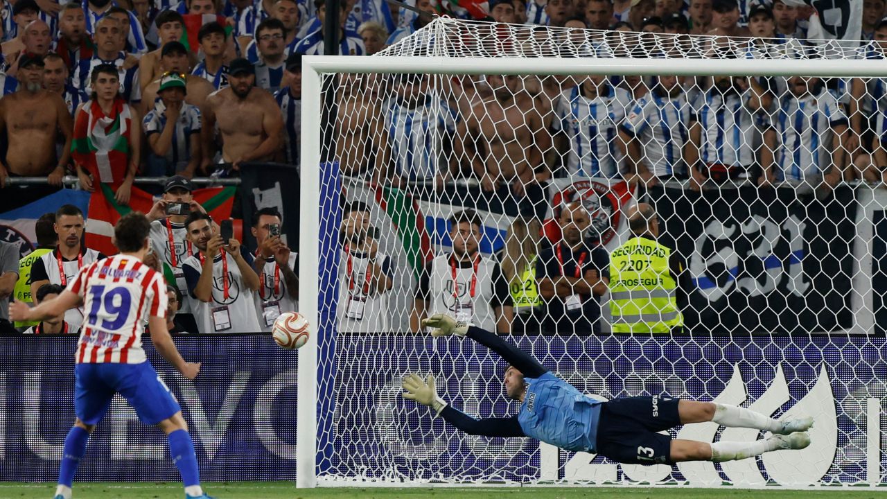 Real Sociedad gana la Copa del Rey tras vencer a Atlético de Madrid en penales