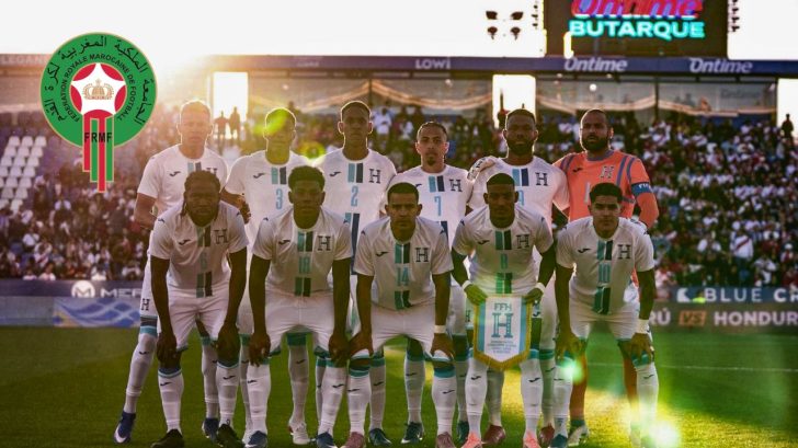 Selección de Honduras jugaría contra Marruecos en la fecha FIFA de junio