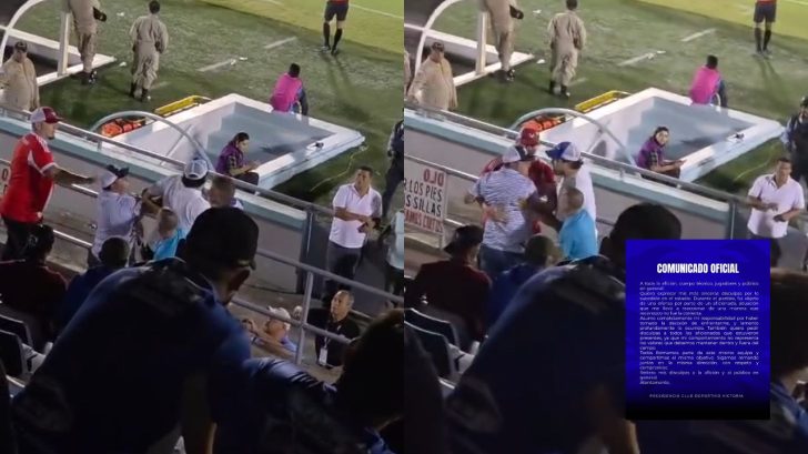 Presidente del Victoria se pronuncia tras altercado con aficionado