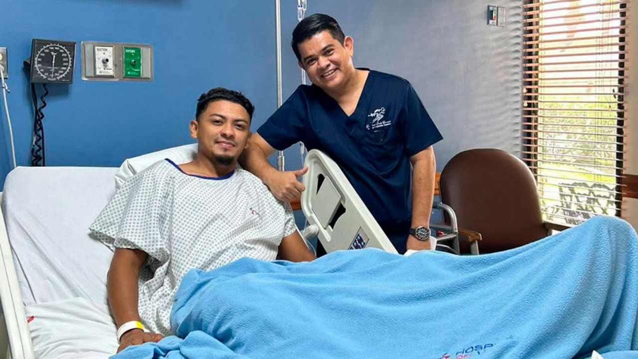Alexy Vega fue operado con éxito y conoce su tiempo de baja
