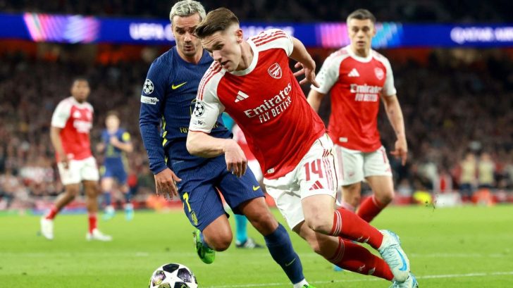 Arsenal despacha al Atlético de Madrid y avanza a la final de la Champions