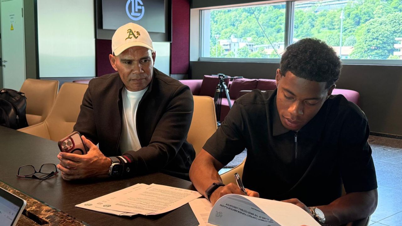 Abuelo de Dereck Moncada revela las ligas que rechazaron por el Lugano
