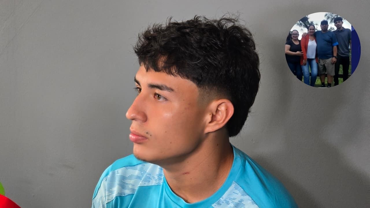 Jefryn Macías recuerda a su padre previo a disputar primera final con Motagua