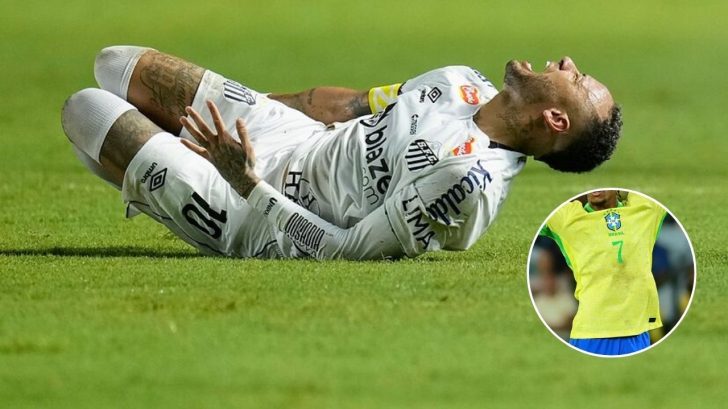 Figura brasileña en alerta por lesión de Neymar a pocas semanas del Mundial