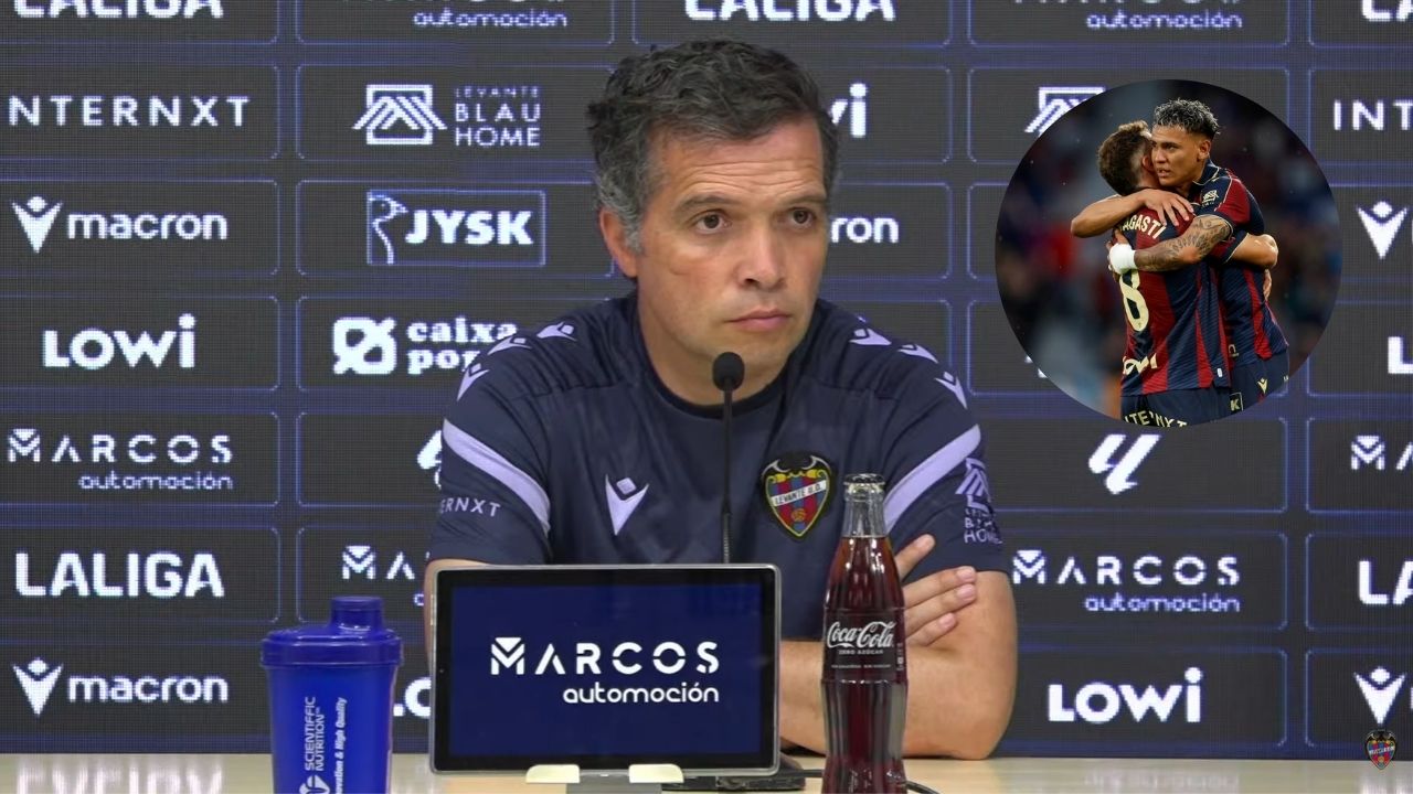Técnico del Levante con mensaje a Arriaga y sus compañeros previo a duelo ante Betis