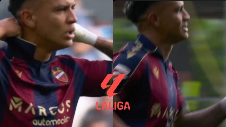 LaLiga de España alucina con el gol de Kervin Arriaga en Balaídos