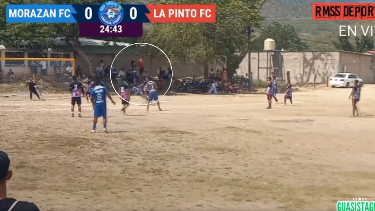 Así fue el último gol del jugador hondureño asesinado en Comayagua