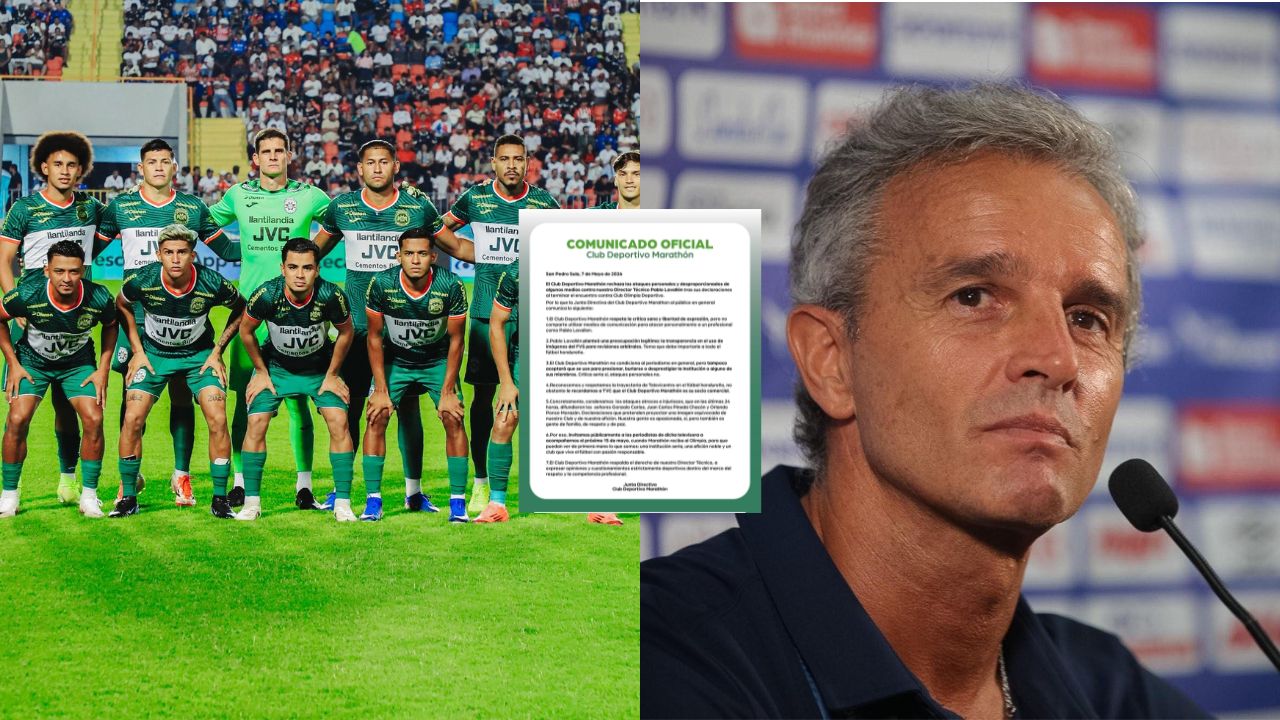 Marathón sale al paso y defiende a Pablo Lavallén tras sus declaraciones