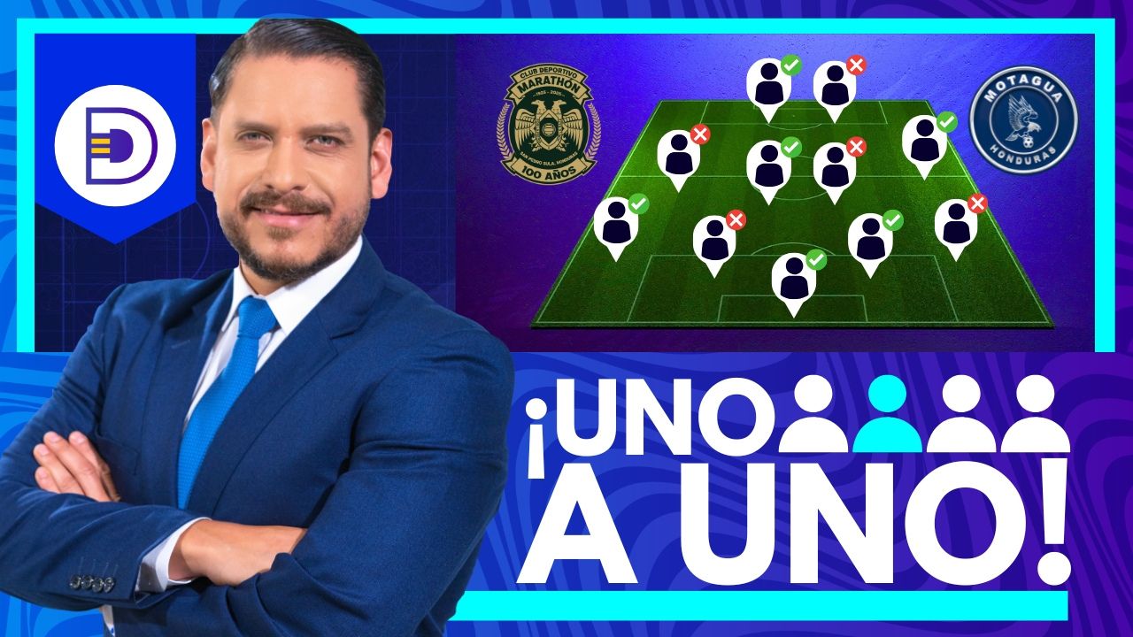 Marathón vs Motagua: el uno a uno de la final de ida en el estadio Morazán