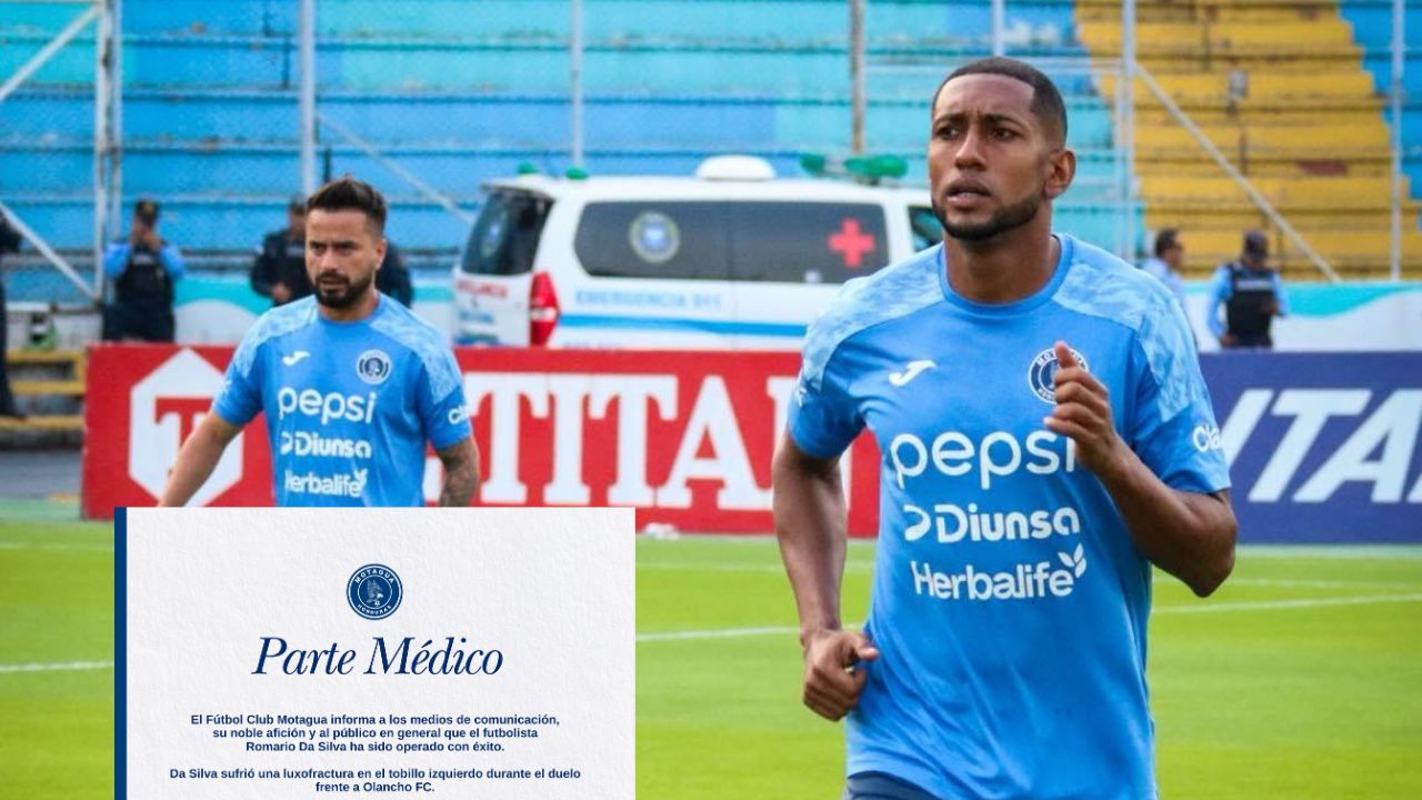 Motagua emite comunicado tras operación de Romario Da Silva