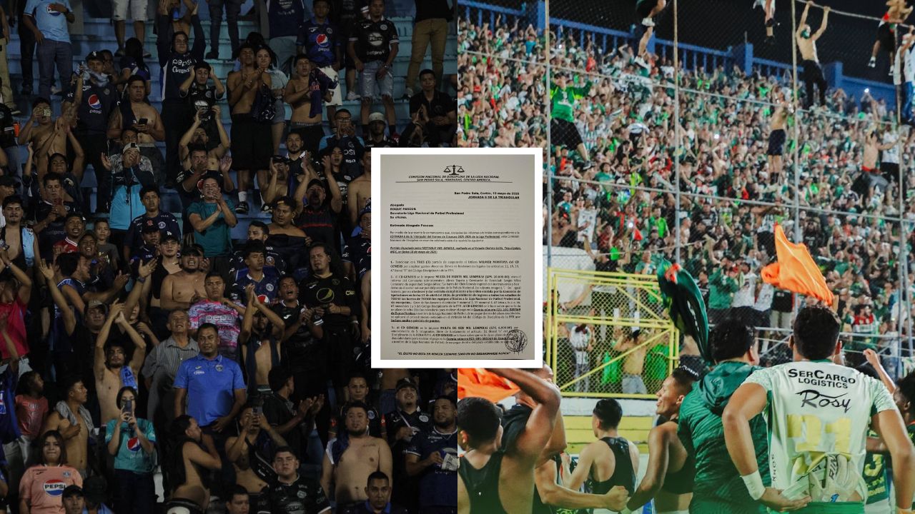 Comisión de Disciplina multa a Motagua y Marathón previo a la final