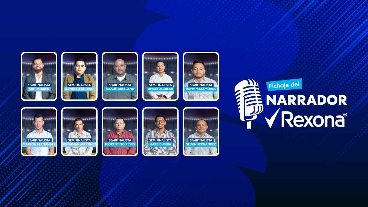 Conoce a los 10 semifinalistas del Fichaje del Narrador Rexona