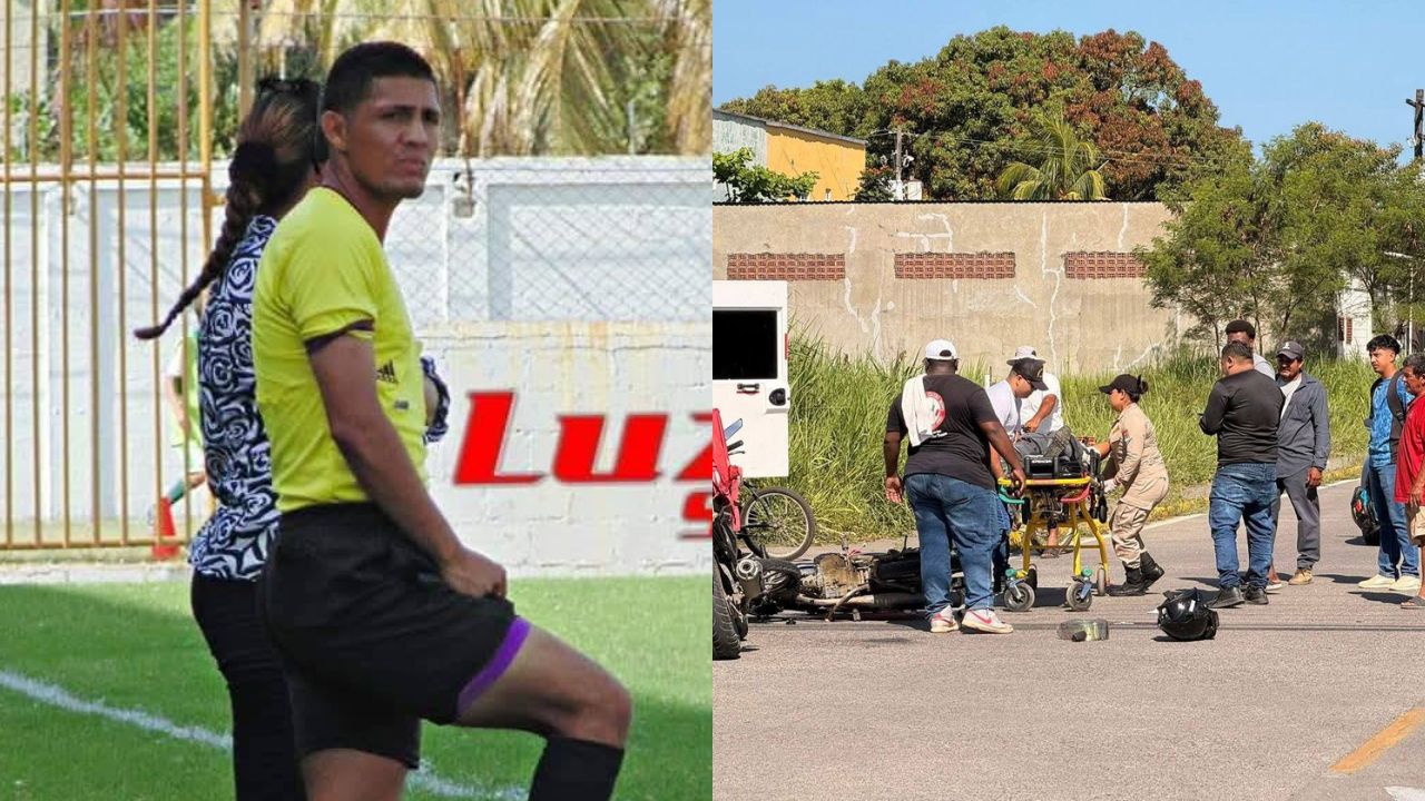 Árbitro hondureño sufre accidente de tránsito y está delicado de salud