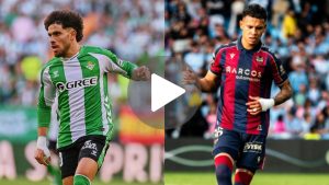 Betis 1-0 Levante EN VIVO; Con gol de vestidor, ganan los Verdiblancos