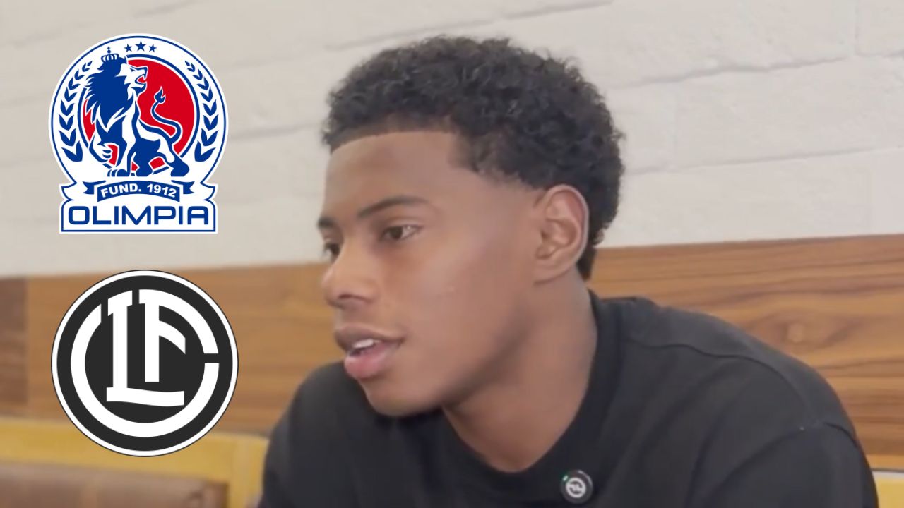Dereck Moncada confiesa por qué no renovó con Olimpia y la razón de elegir al FC Lugano