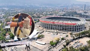 Imagen de Estadio Azteca se desborona previo al Mundial: muestran grietas y desprendimientos