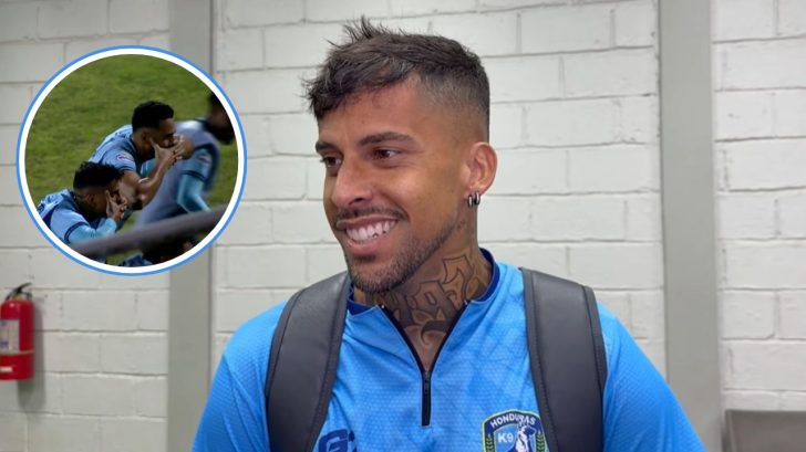 Gabriel Araújo explica el por qué de su curiosa celebración contra Motagua