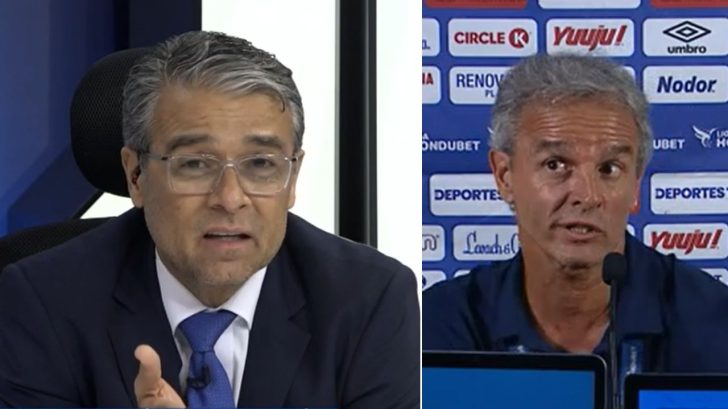 JC Pineda destruye a Pablo Lavallén por sus ataques luego de perder ante Olimpia