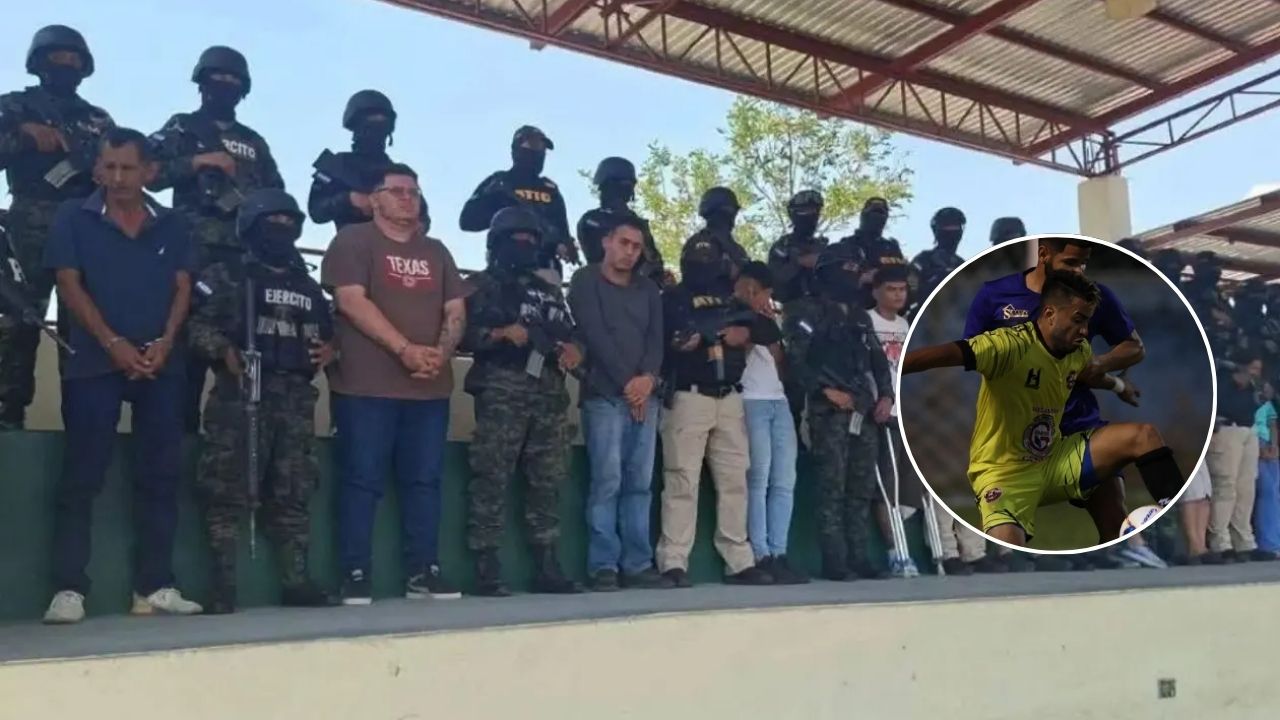Jugador hondureño conoce la decisión de las autoridades tras su captura en Tegucigalpa