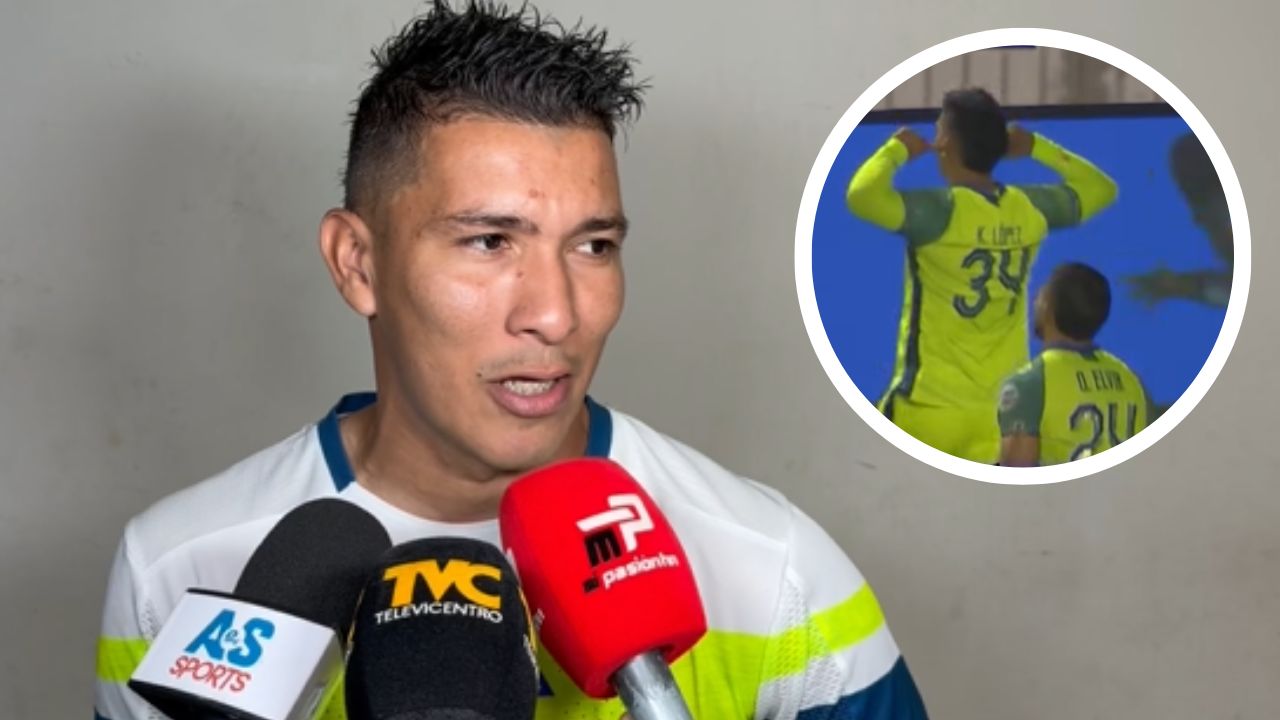 Kevin López revela por qué festejó con euforia su gol ante Motagua, su exequipo