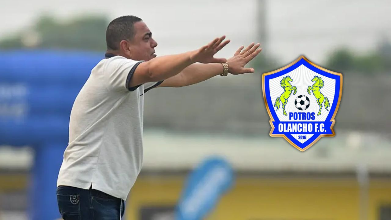 Olancho FC hace oficial la salida de su DT Jhon Jairo López