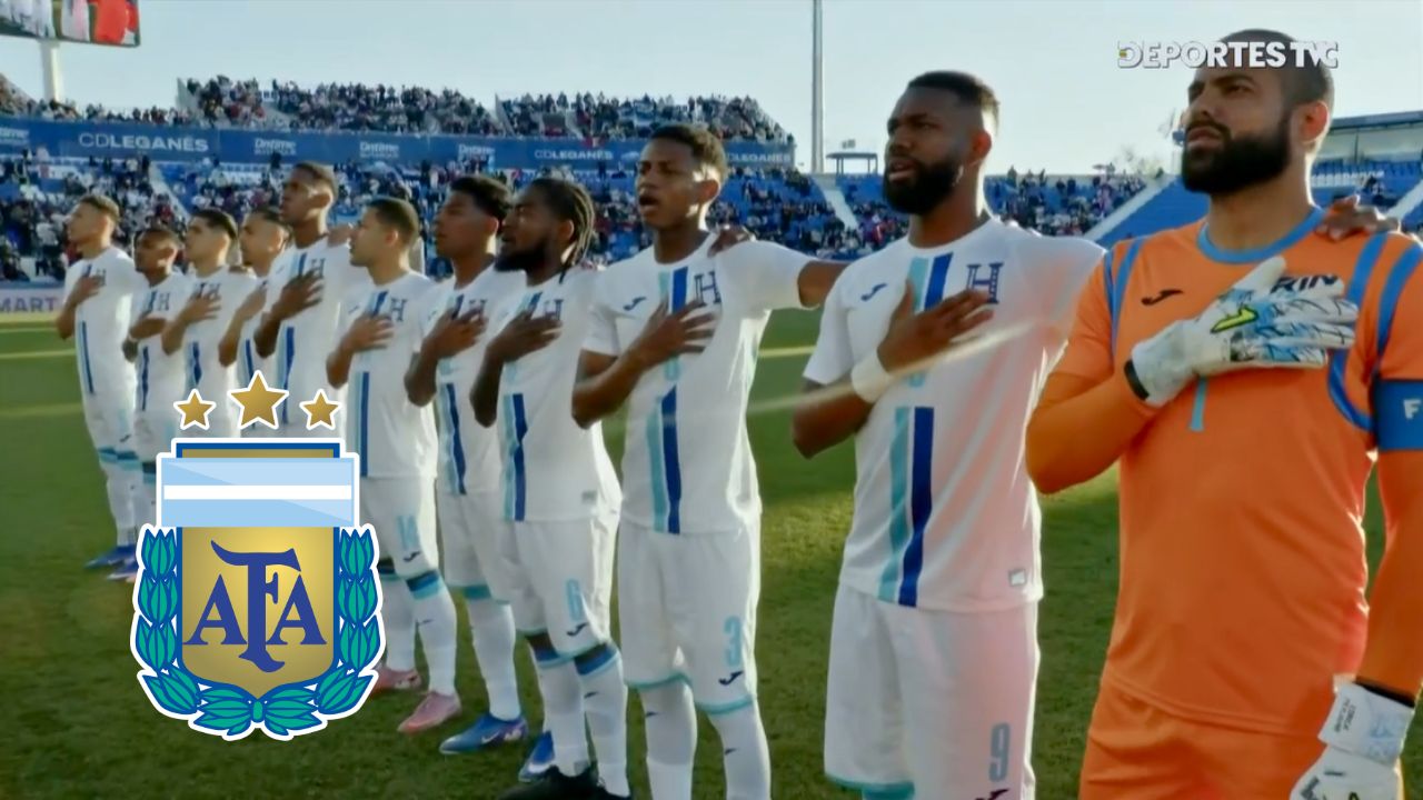 Se confirma el primer convocado de Honduras para el partido contra Argentina