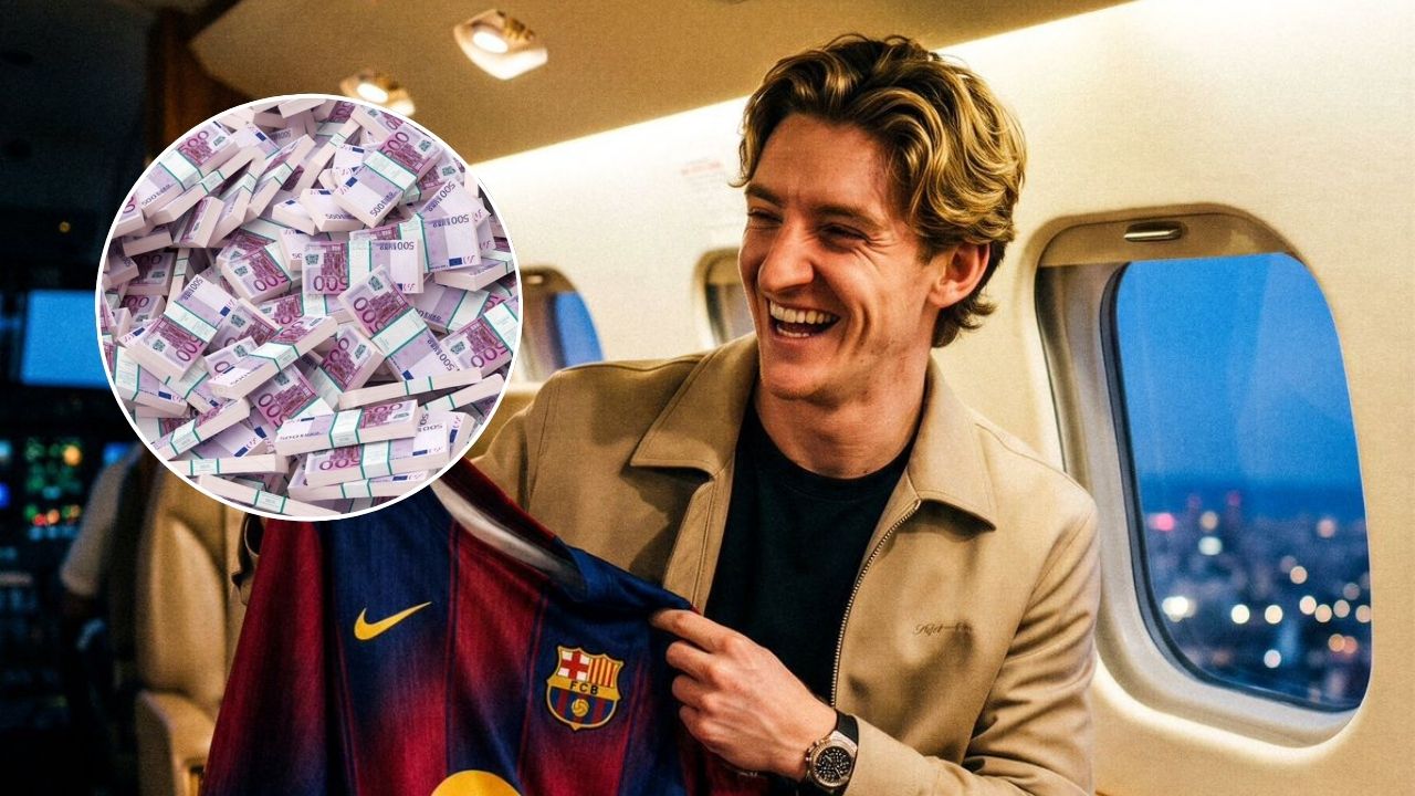 Revelan el contrato y el sueldo que tendrá Anthony Gordon en el Barcelona