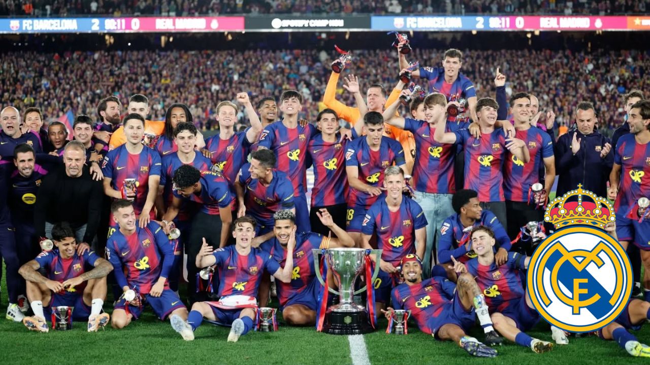 Real Madrid felicita a Barcelona por su 29 título de Liga Española