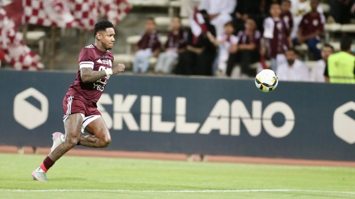 Romell Quioto anota gol y asiste en triunfo que le da el ascenso al Al Faisaly