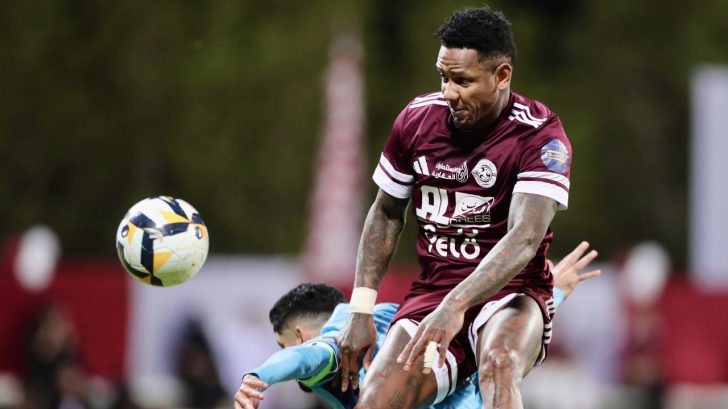Romell Quioto figura en el equipo de la jornada tras ascenso con el Al Faisaly