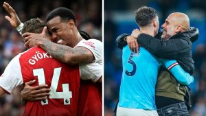 La tabla de posiciones en la Premier League de Inglaterra está al rojo vivo