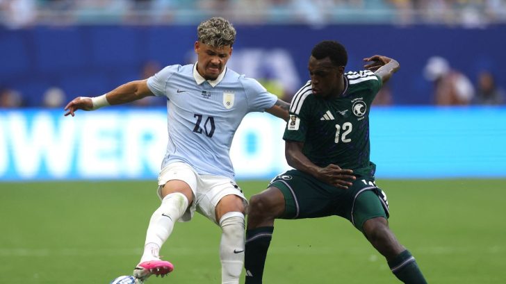 Arabia Saudita y Uruguay se reparten puntos en vibrante duelo en Miami