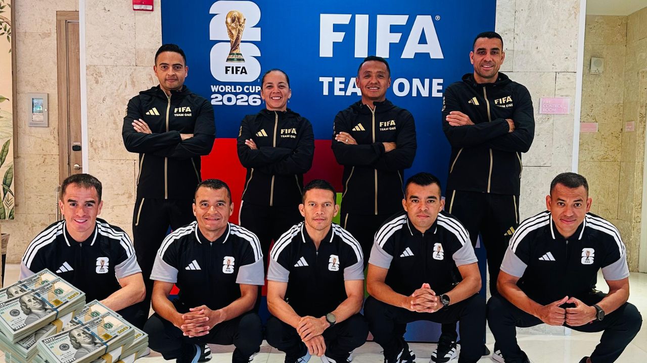 Revelan cuánto ganarían los árbitros en el Mundial United 2026