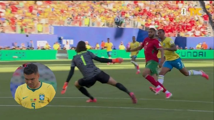 Ismael Saibari concluye contragolpe marroquí con un golazo ante Brasil