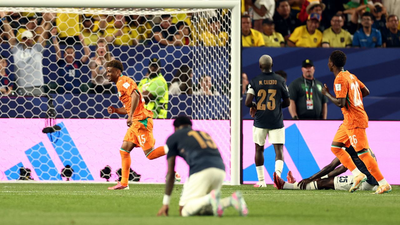 Costa de Marfil vence por la mínima a Ecuador en partidazo en Filadelfia