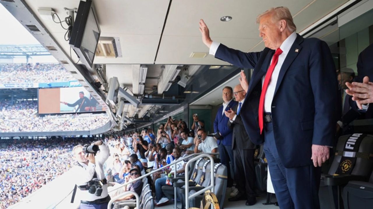 Donald Trump levantaría el trofeo del Mundial antes de que lo haga el campeón